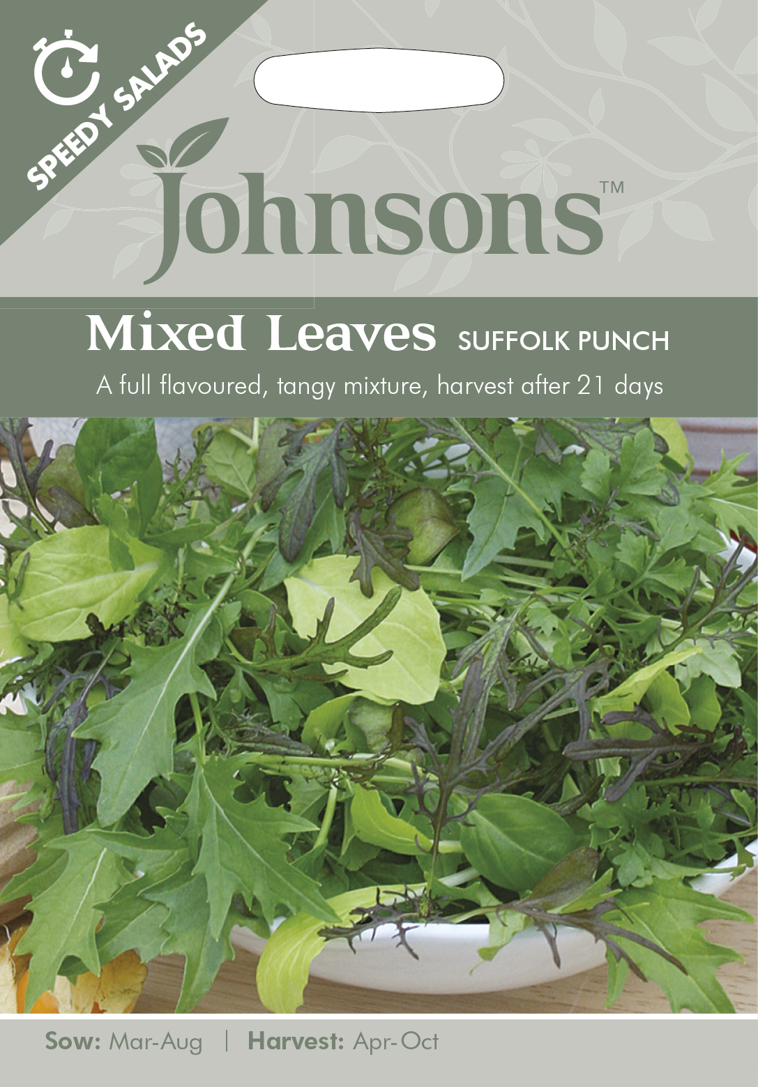 Sallad SP Mixed leaves 'Suffolk Punsch' - Fröer
