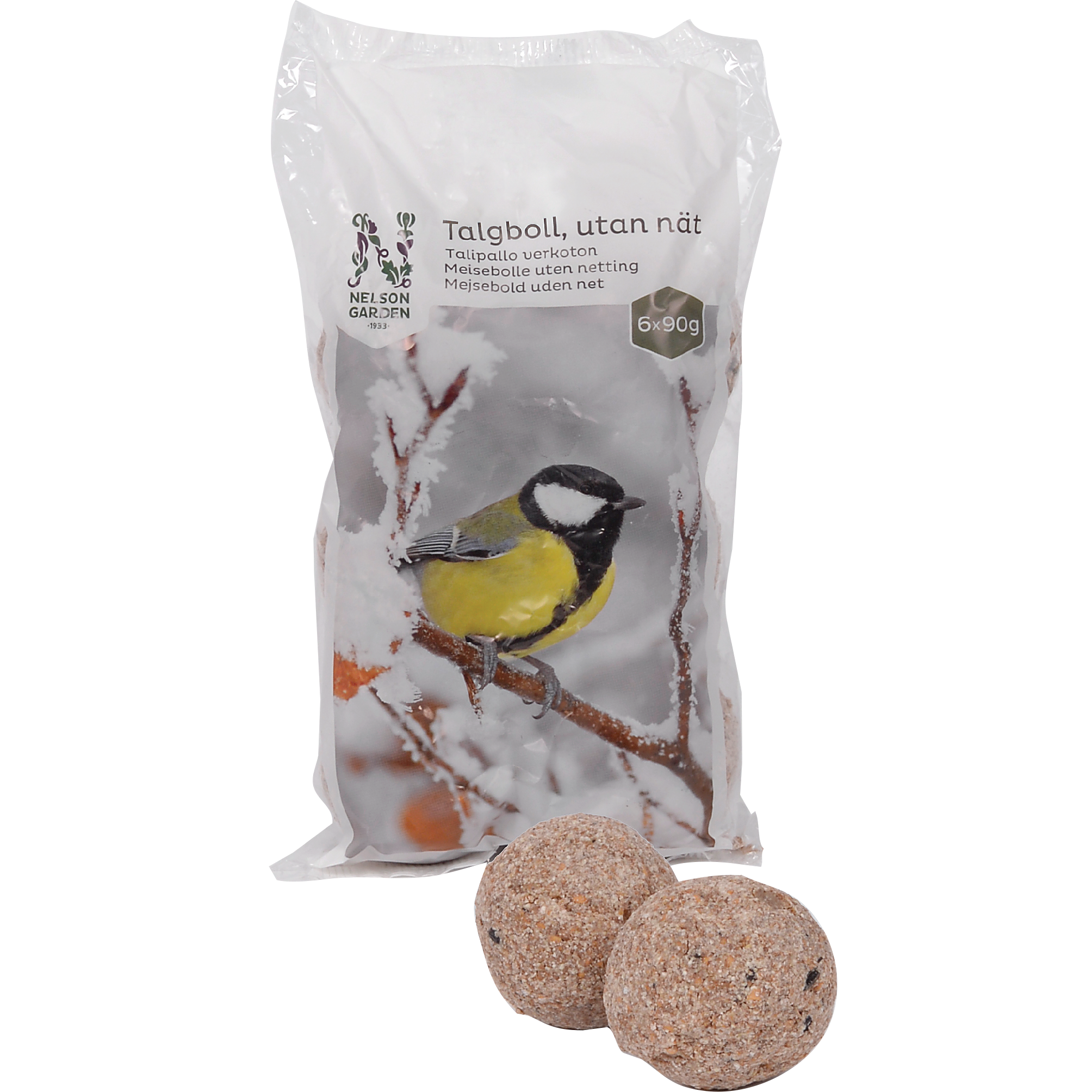 Talgboll 90 g, 6-pack - Fröer