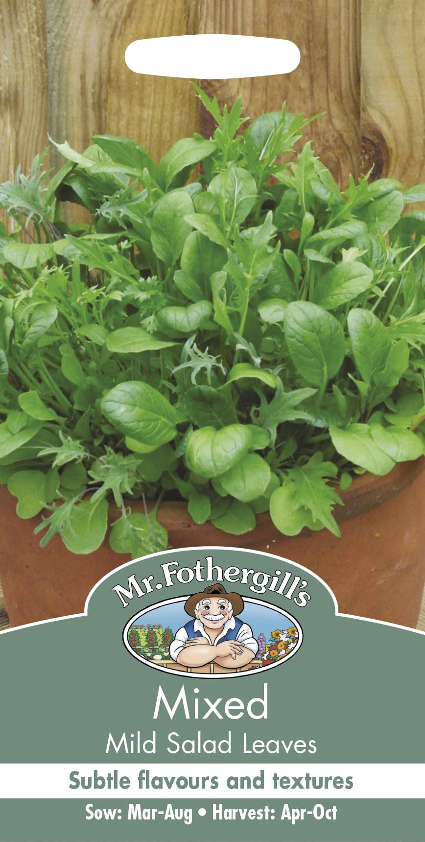 Sallat - Babyblad mild - Fröer