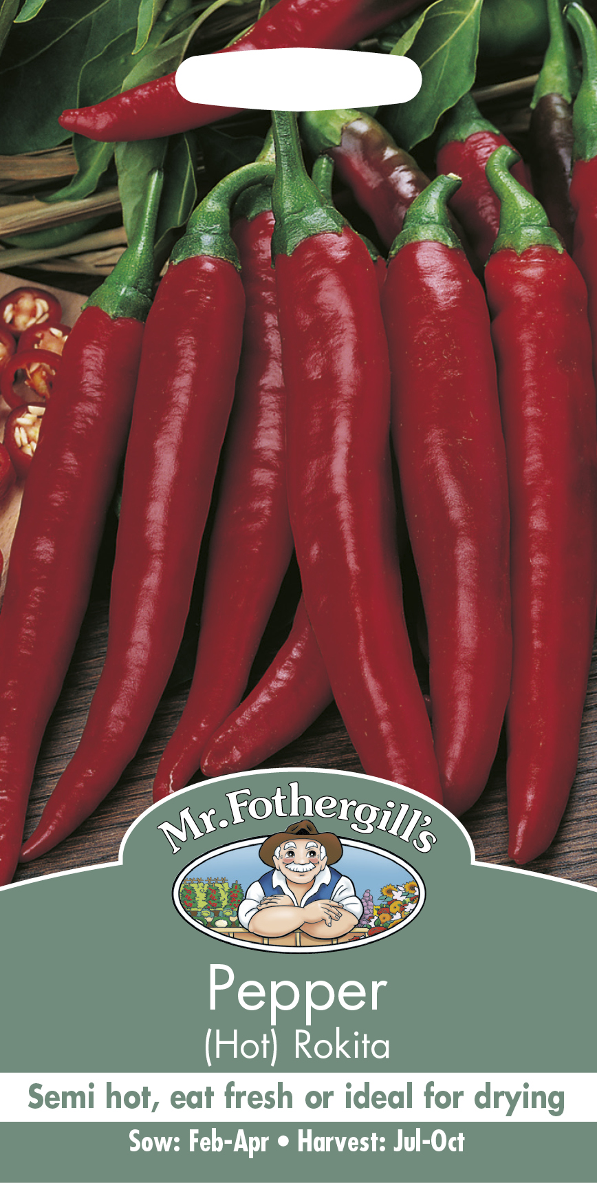 Chili (Hot) 'Rokita' - Fröer