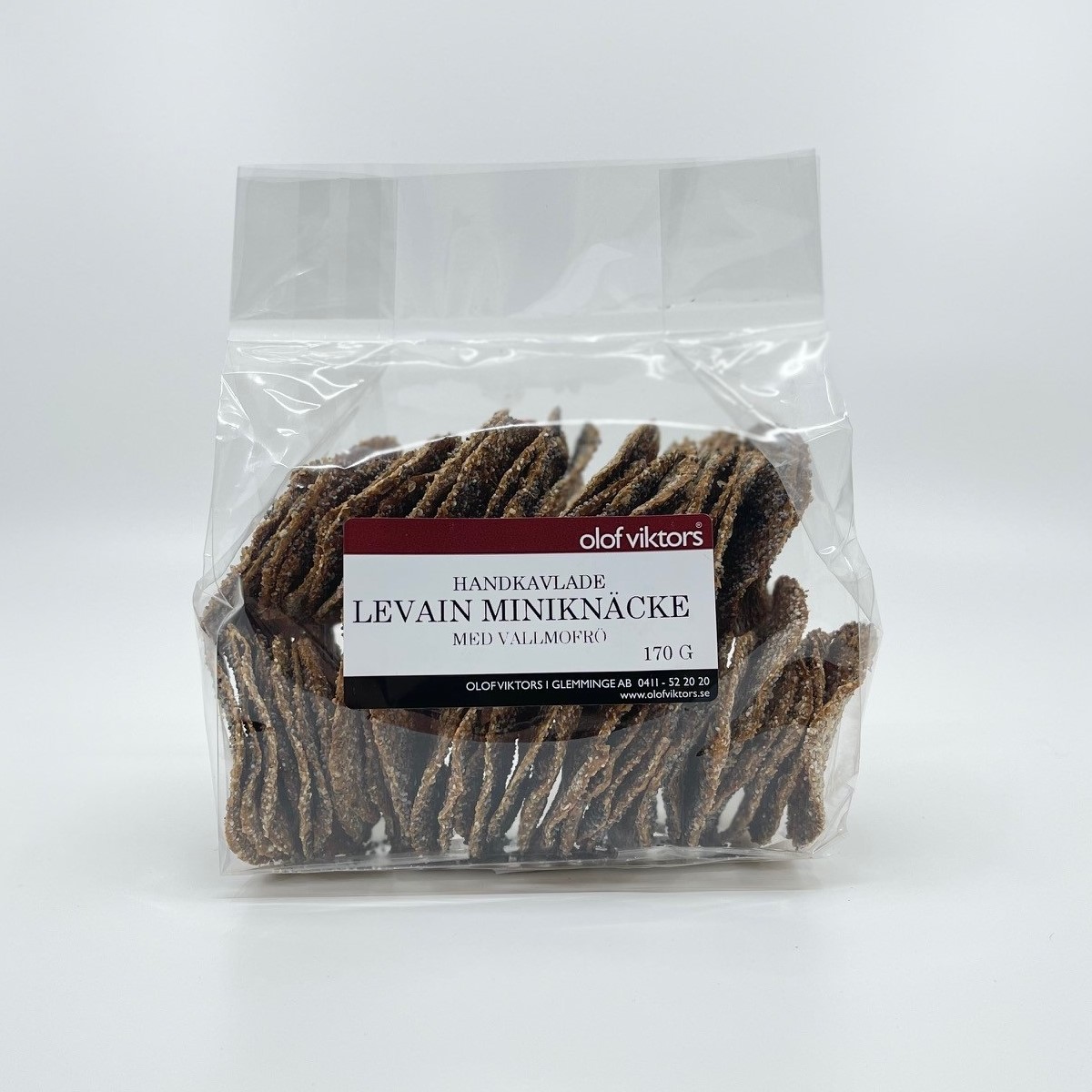 Miniknäcke 'Levain Vallmo' 170g - Fröer