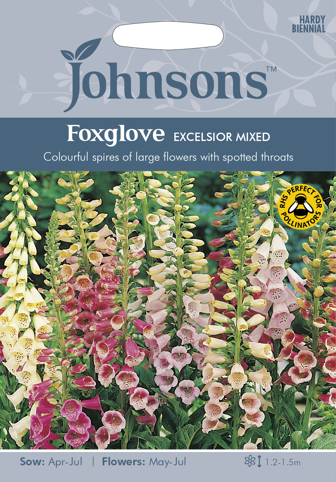 Fingerborgsblomma 'Excelsior' mix, frö - Fröer