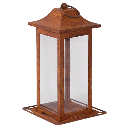 Fågelmatare Rusty 33cm - Fröer