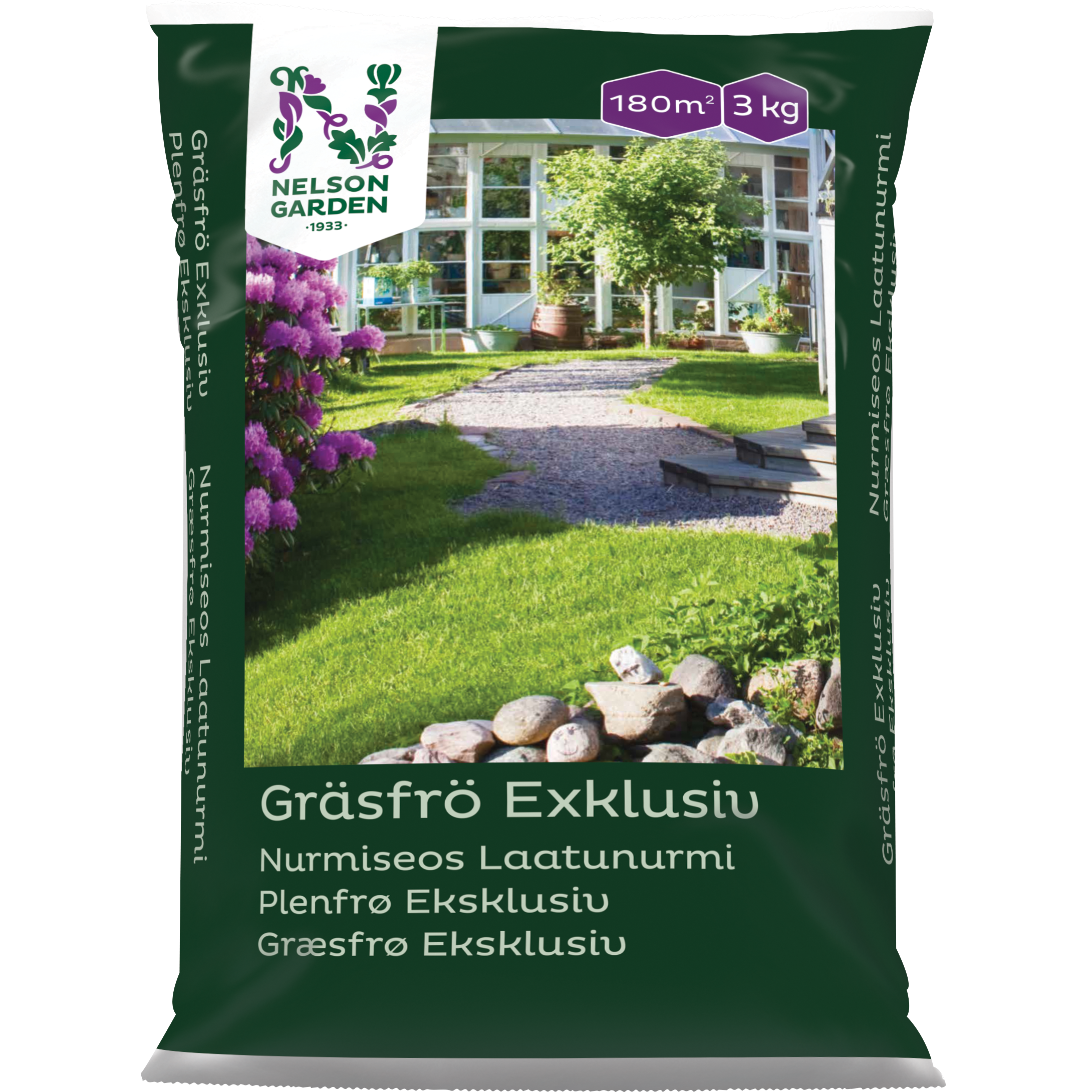 Gräsfrö Exklusiv 3kg - Fröer
