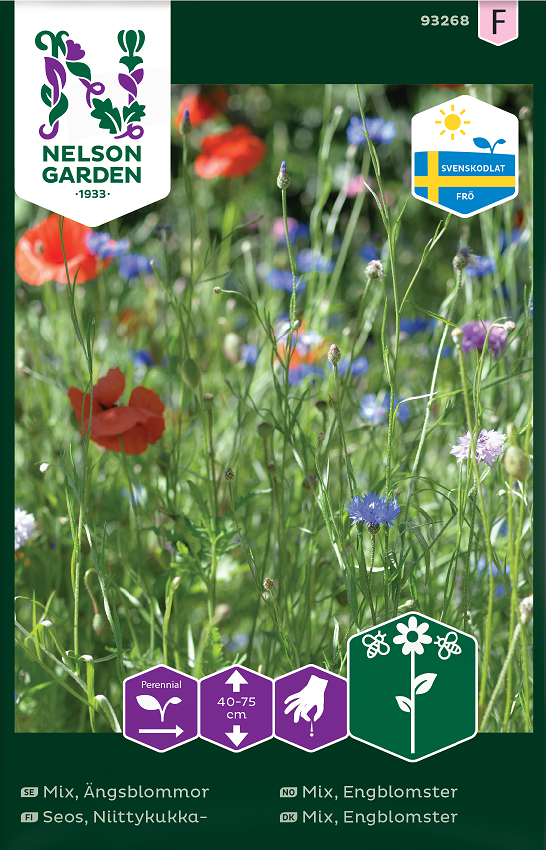 Ängsblommor Ursprung Sverige - Fröer