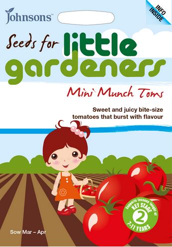 Tomat, 'Mini Munch' Little Gardeners - Fröer