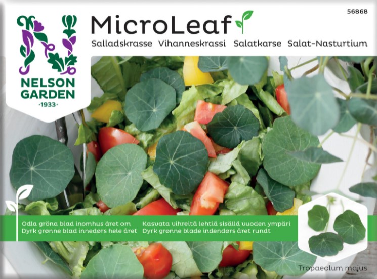 Micro Leaf 'Salladskrasse' - Fröer
