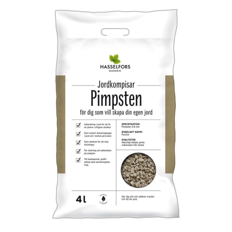Hasselfors Garden: Pimpsten 4l - Fröer