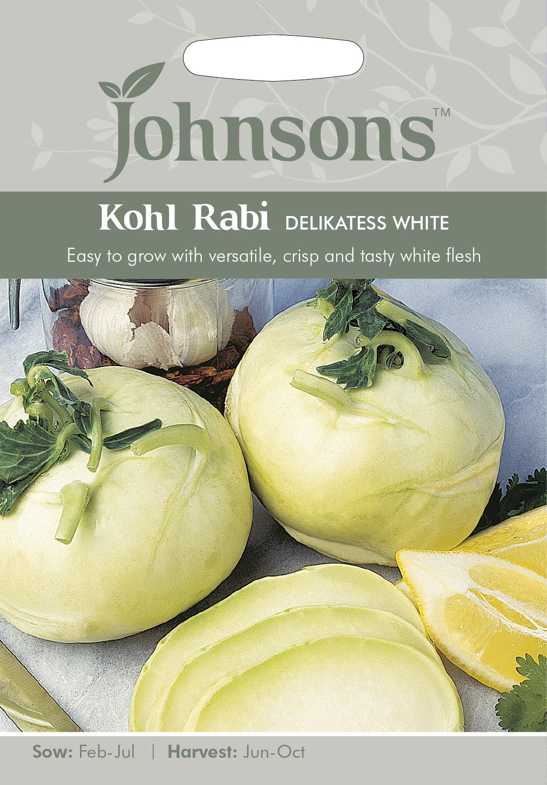 Kålrabbi 'Delikatess White' - Fröer