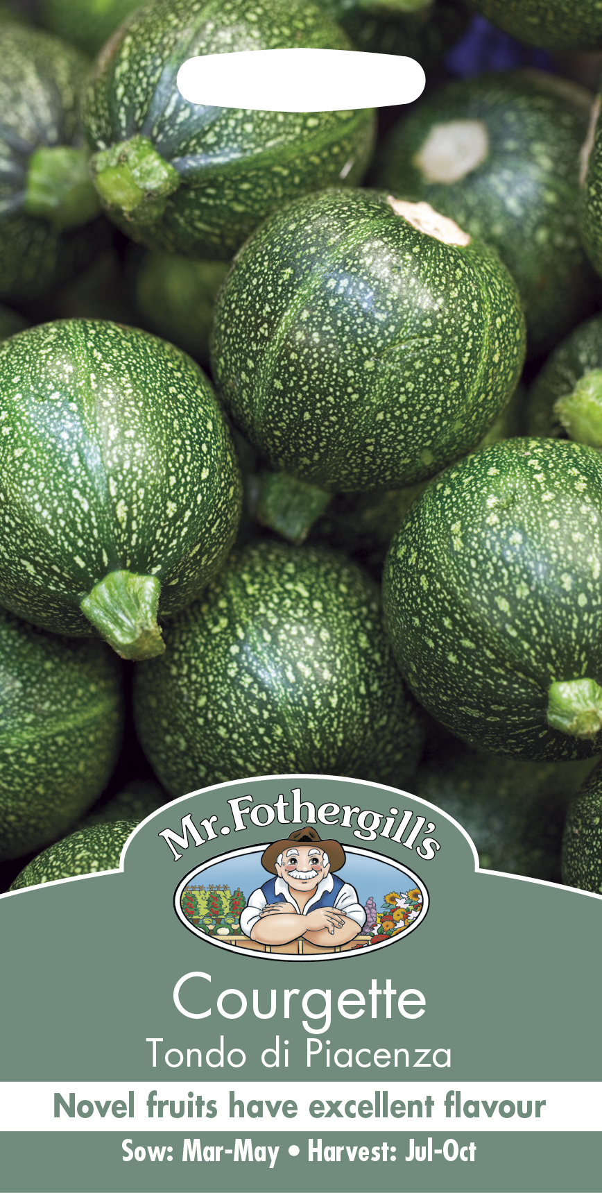 Sommarsquash 'Tondo di Piacenza' - Fröer