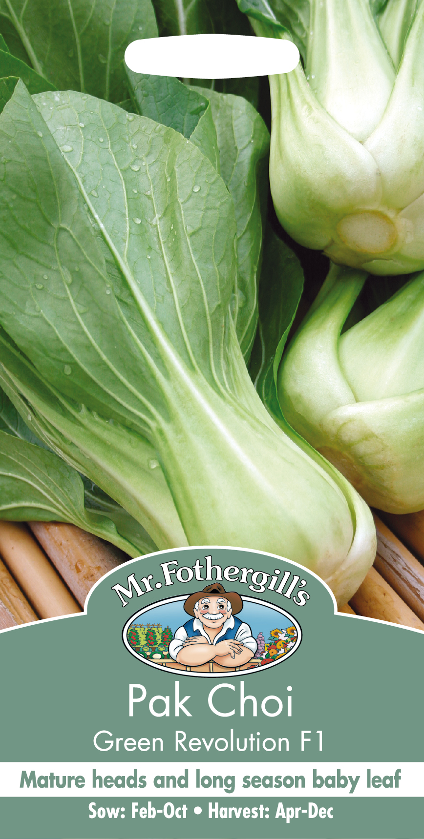 Pak Choi 'Green Revolution F1' - Fröer