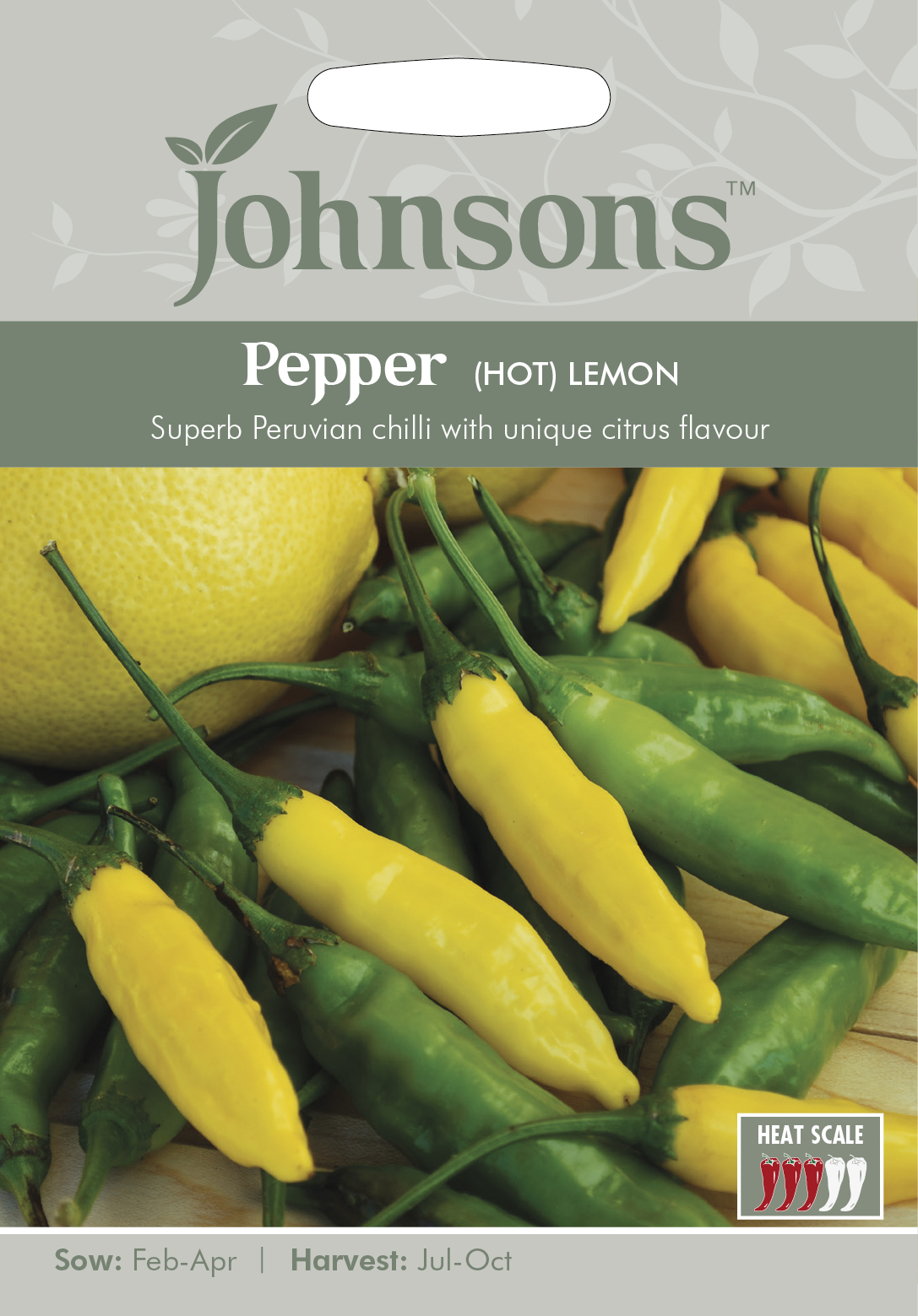 Chili 'Lemon' - Fröer