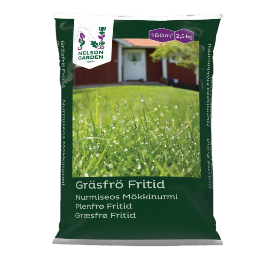 Gräsfrö Nelson Fritid 2,5kg - Fröer