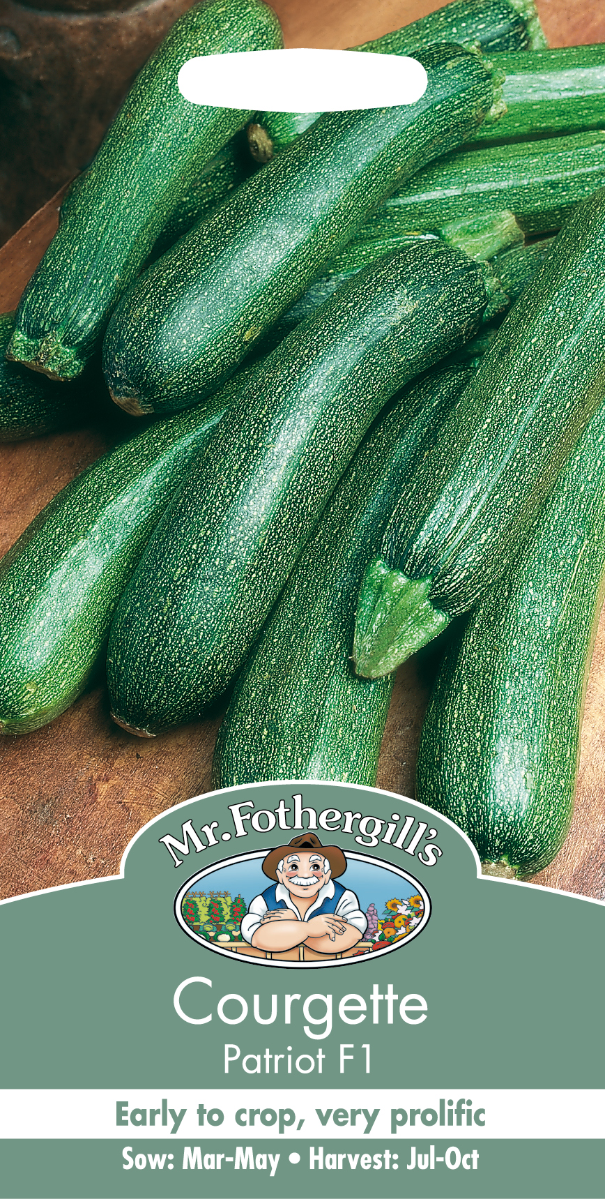 Zucchini 'Patriot F1' - Fröer