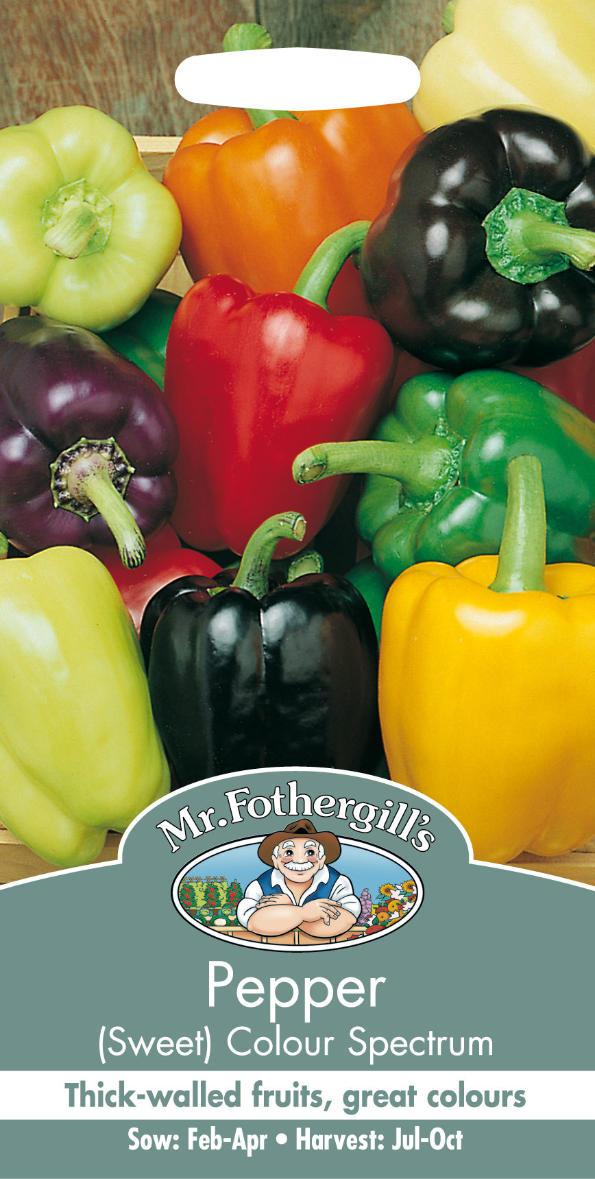 Paprika 'Colour Spectrum' - Fröer