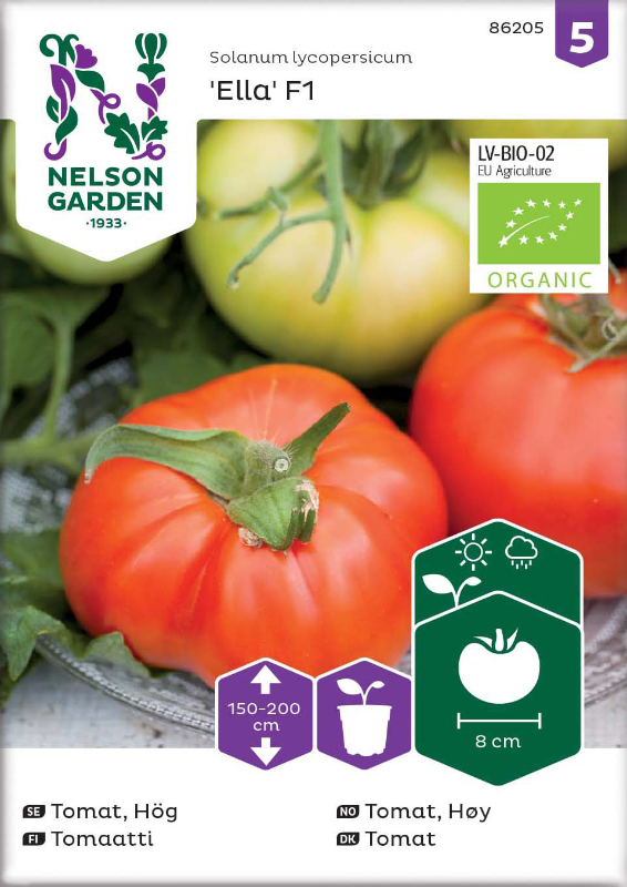 Tomat 'Bolstar Granda/Ella' Organic frö - Fröer