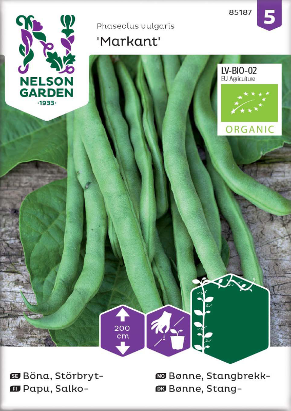 Störbrytböna 'Markant' Organic frö - Fröer