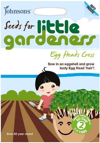 Smörgåskrasse, Little Gardeners - Fröer