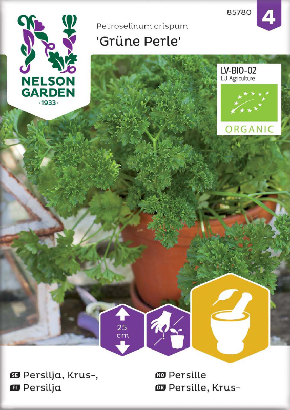 Krusbladig Persilja 'Grüne Perle' Organic frö - Fröer