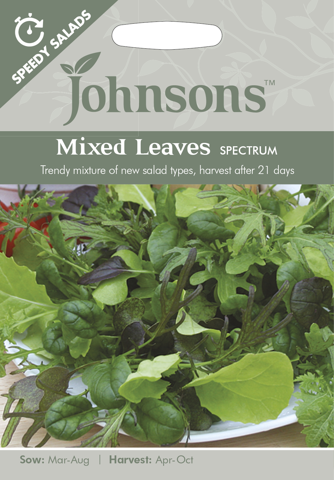 Sallad SP Mixed leaves 'Spectrum' - Fröer