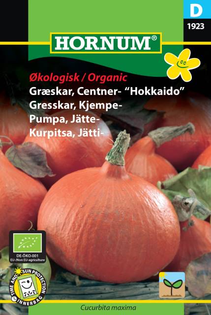 Jättepumpa 'Uchiki Kuri' EKO - Fröer