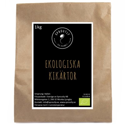 Sproutly: Kikärtor 1kg - Fröer