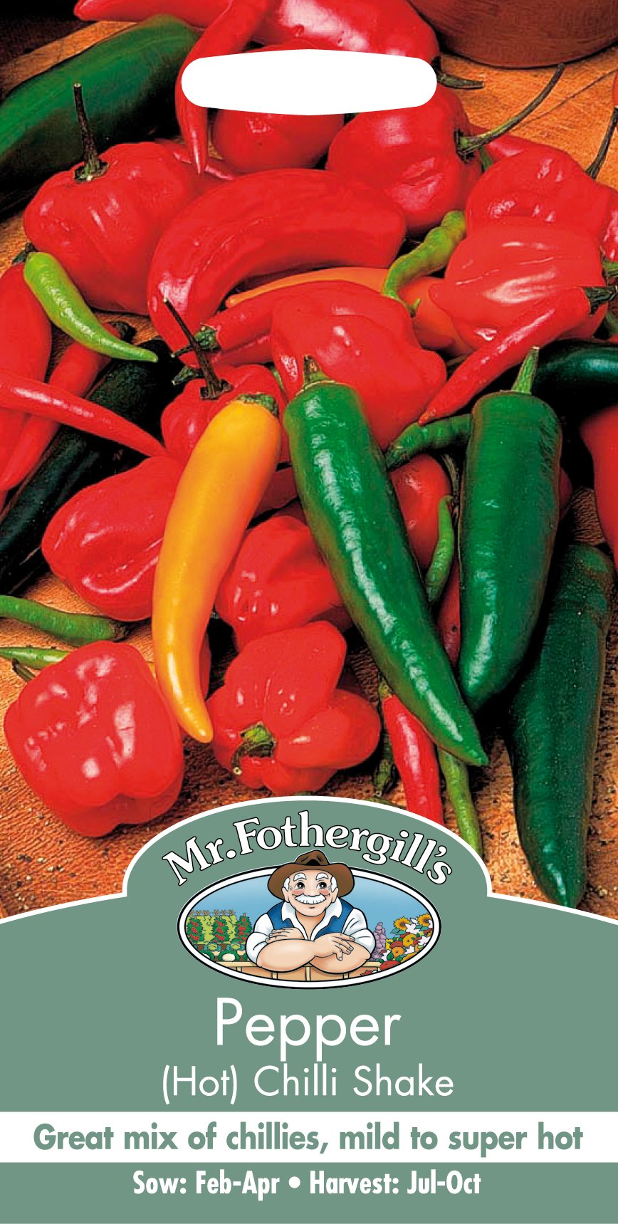 Chilipeppar 'Chilli Shake' - Fröer