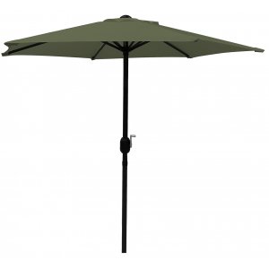 Fjällbacka parasoll i mörkgrönt - Ø300 cm