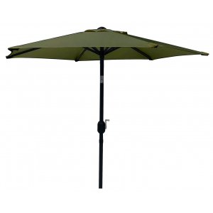 Fjällbacka parasoll i mörkgrönt - Ø200 cm