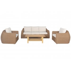 Malibu XL Loungegrupp - Nature / Beige