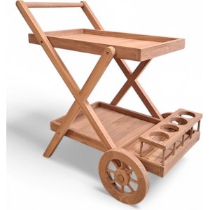 Saltö serveringsvagn i teak - Barvagn i teak