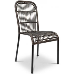Vilani stol - Brun konstrotting