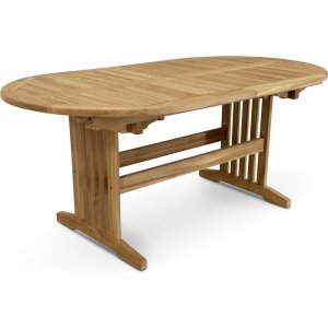 Saltö - ovalt matbord i teak som går att förlänga 150-210 cm