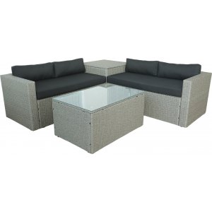 Loungegrupp - Orlando | Konstrotting - Grå