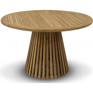 Saltö runt konformat matbord D120 cm - Teak