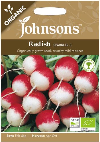 Rädisa ' Sparkler 3' Organic - Fröer