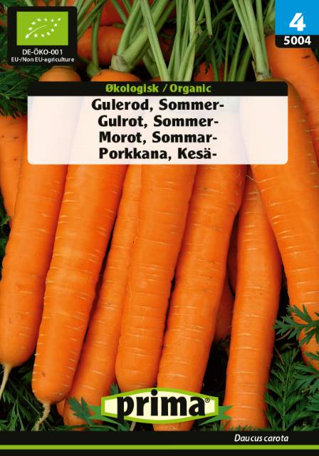 Sommarmorot 'Nantaise 2' Organic, frö - Fröer