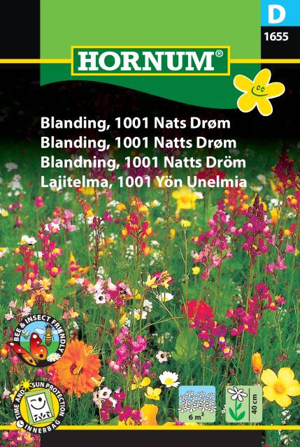 Blomsterprakt Mix '1001 Natts Dröm' - Fröer