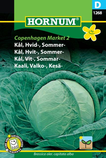 Vitkål 'Copenhagen Market 2' - Fröer