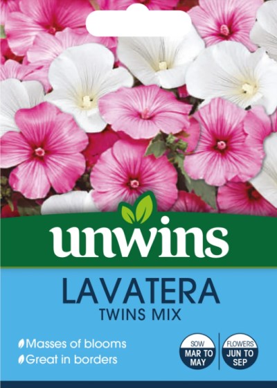 Sommarmalva 'Twins' Mix - Fröer