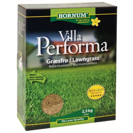 HORNUM Gräsfrö 'Villa Performa' 2,5kg - Fröer