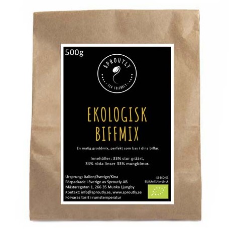 Sproutly: Biffmix EKO 500g - Fröer