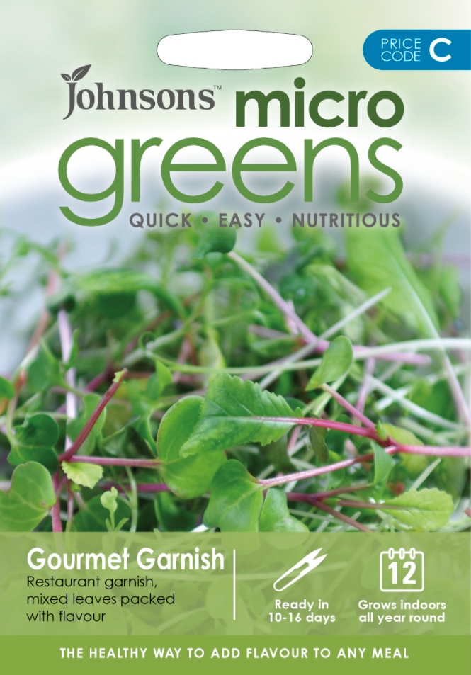 Microgreens 'Gourmet Garnish' Mix - Fröer