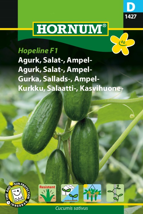 Ampelgurka 'Hopeline F1' - Fröer