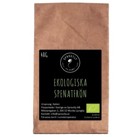 Sproutly: EKO Spenat 40g - Fröer