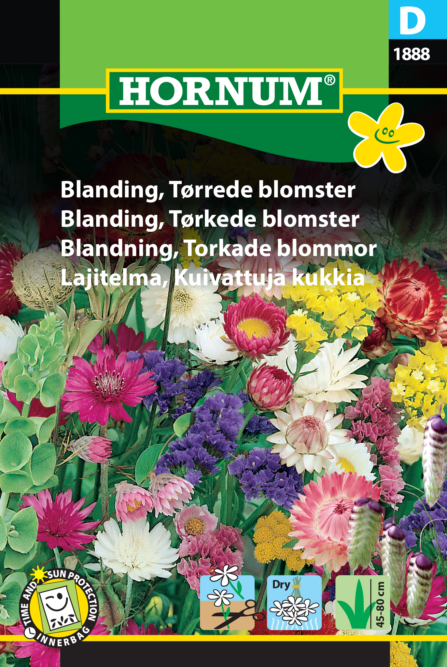 Blomsterprakt Mix 'Torkade Blommor' frö - Fröer