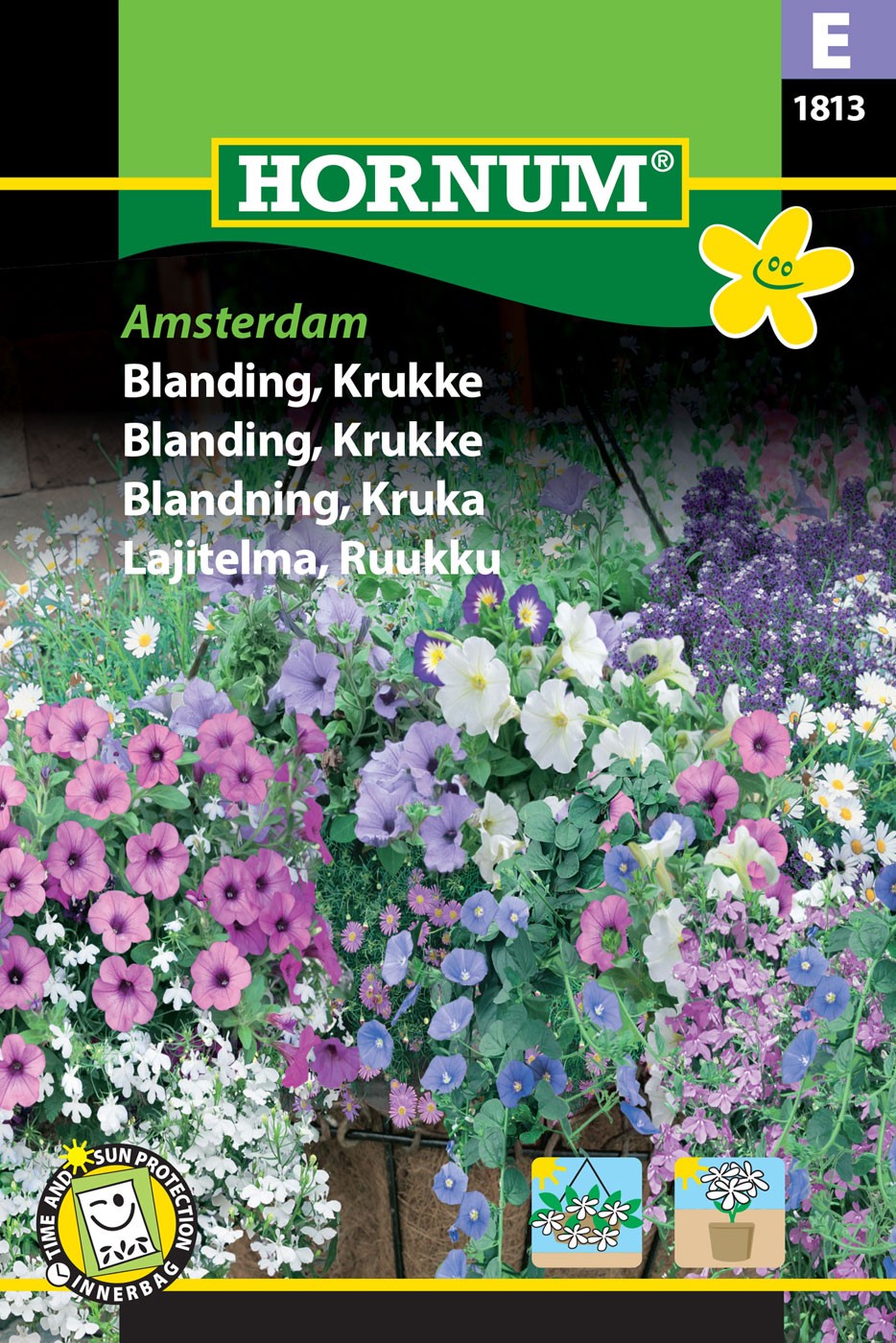 Blomstermix för Kruka 'Amsterdam' - Fröer