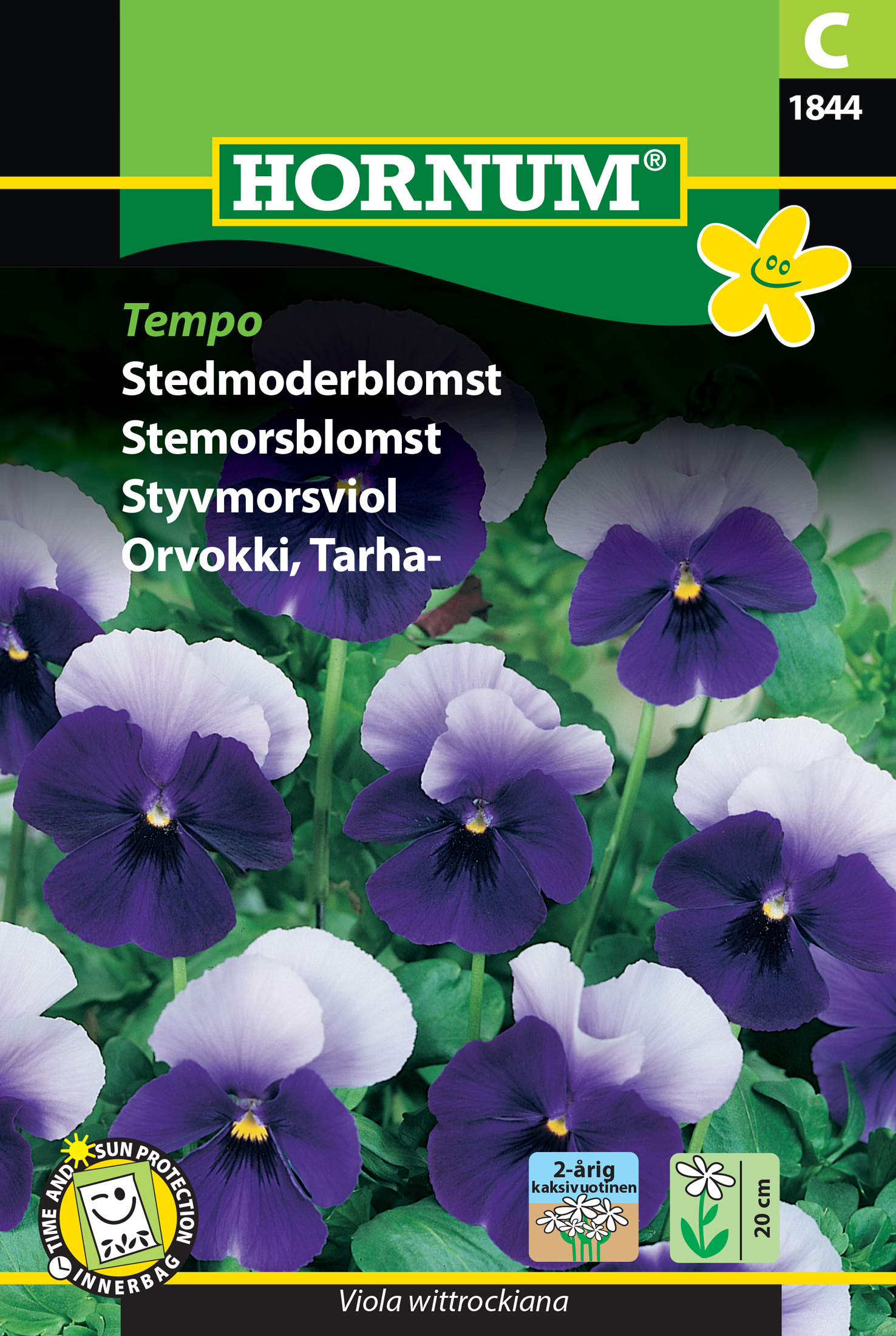Styvmorsviol 'Tempo' frö - Fröer