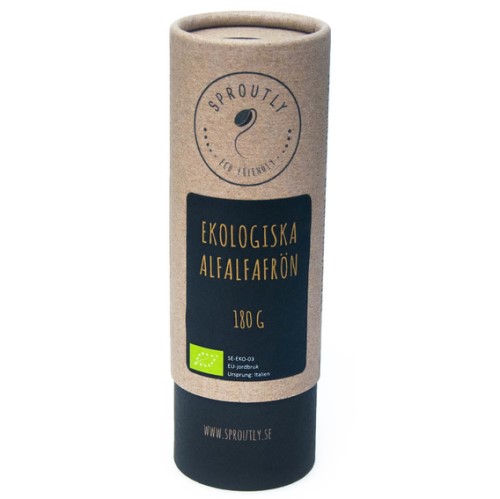 Sproutly: EKO Alfalfafrön 180g - Fröer