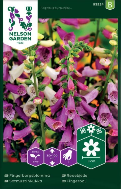 Fingerborgsblomma Mix frö - Fröer